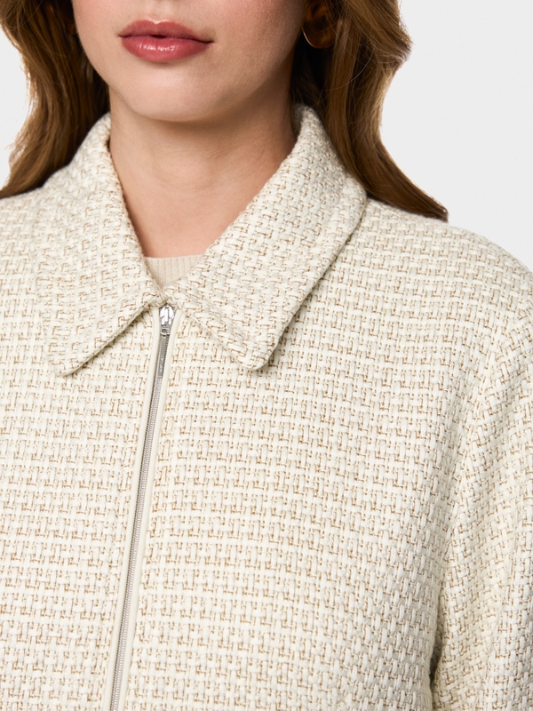 Veste bouclée raffinée