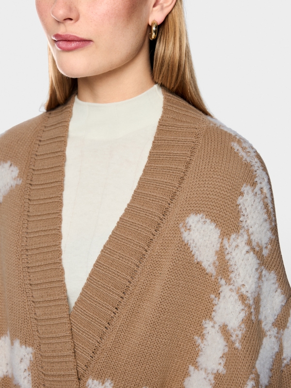 ‘Knitted in Germany’ long cardigan