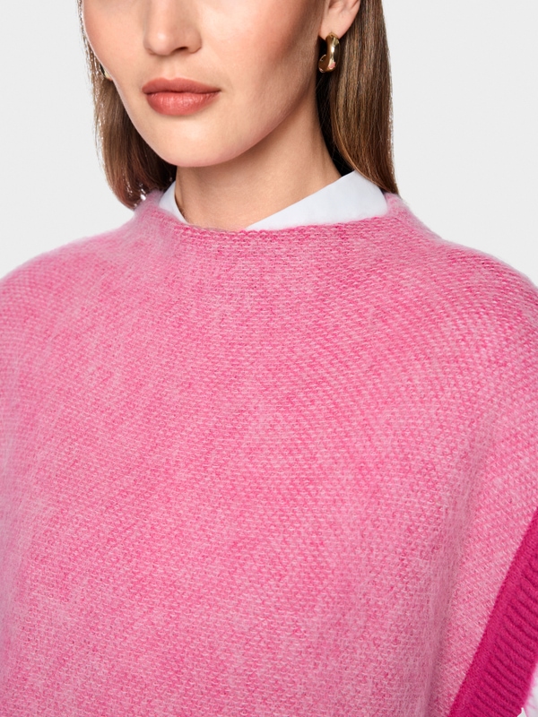 ‘Knitted in Germany’ sleeveless jumper