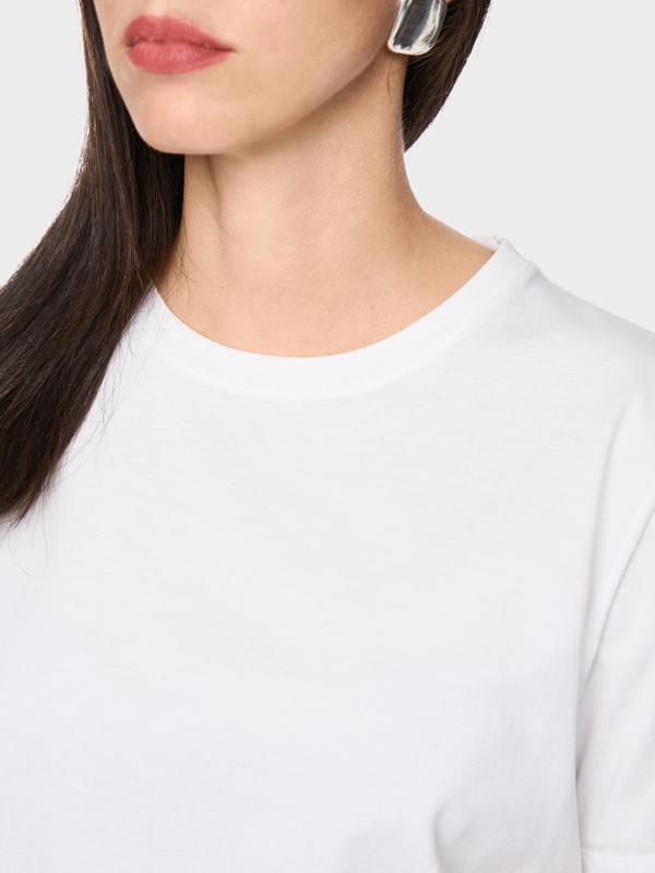 T-shirt avec imprimé chien dans le dos