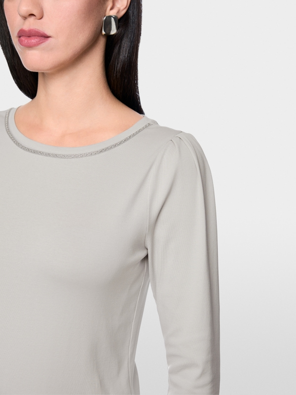 T-shirt avec détail chaîne