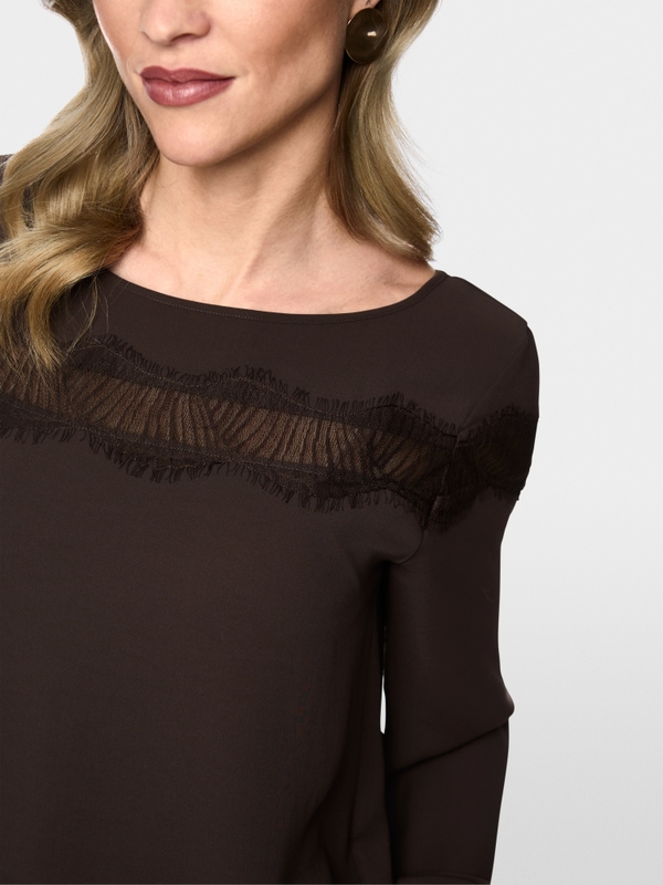 Blouse élégante en dentelle