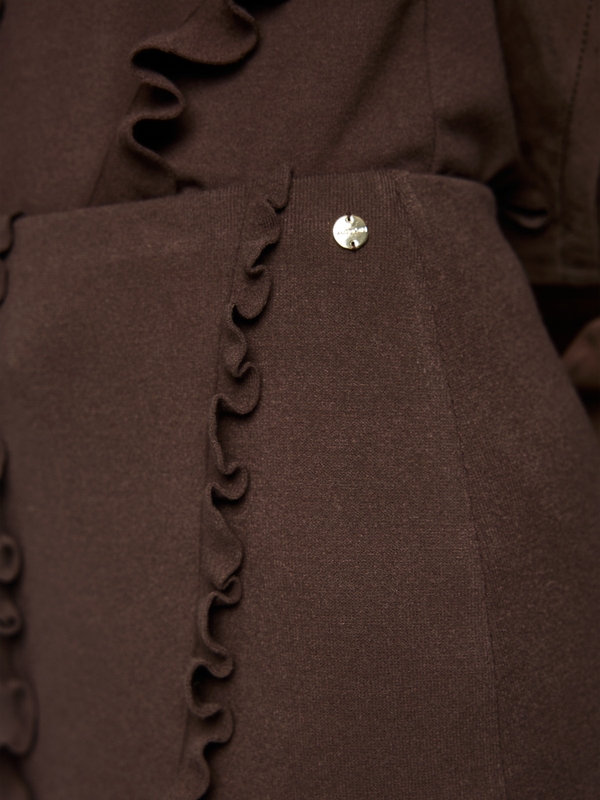 “Knitted in Germany” mini skirt