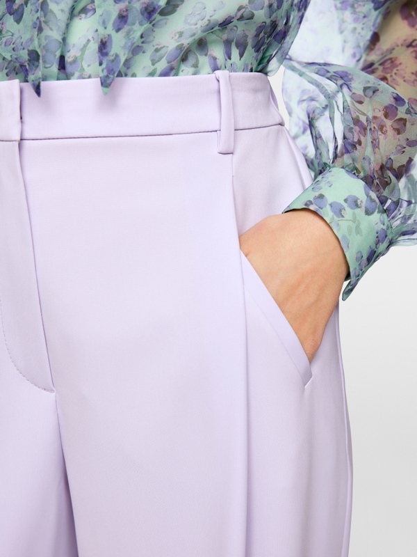 Wels wide-fit trousers