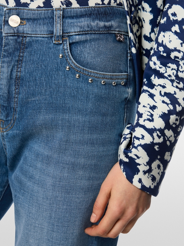 WARRI wide fit jeans with studs