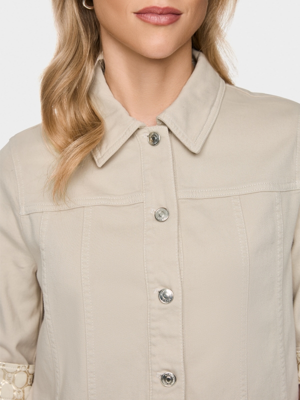 Robe courte en denim