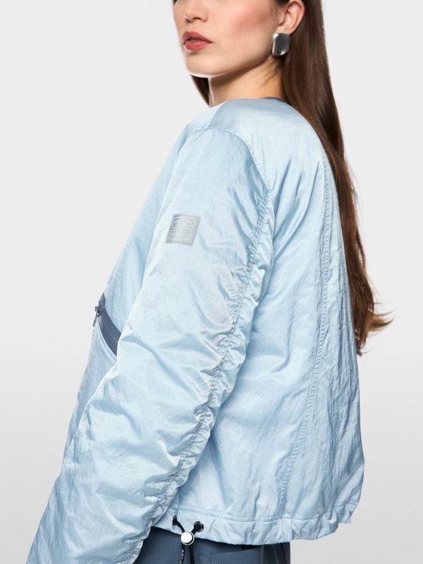 Padded bomber jacket