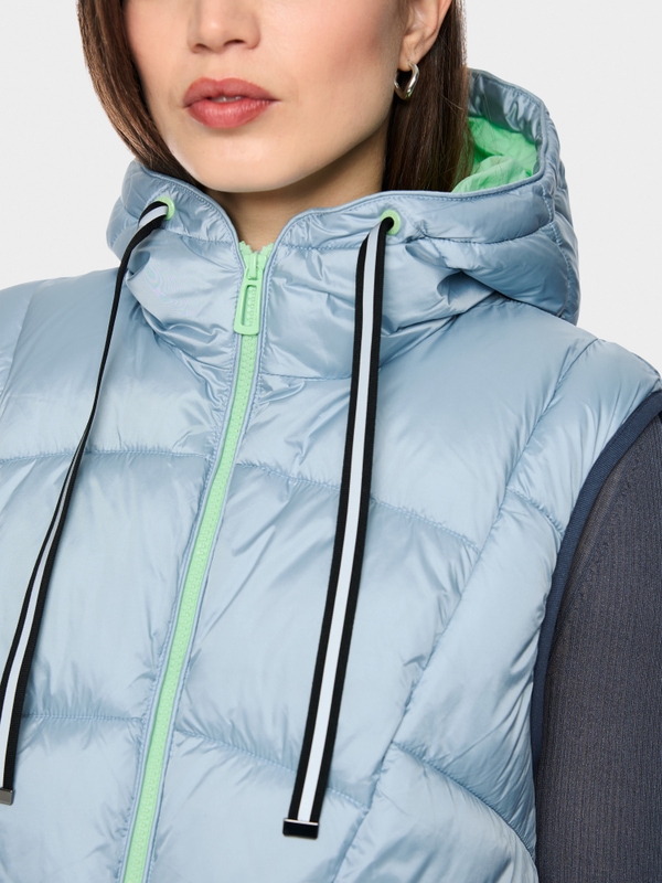 Sporty quilted gilet