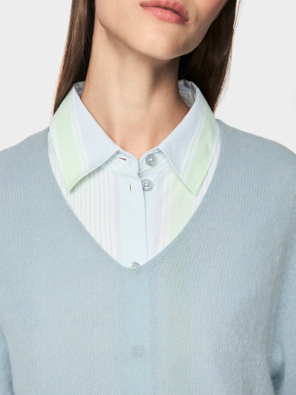 ‘Knitted in Germany’ shortsleeve jumper