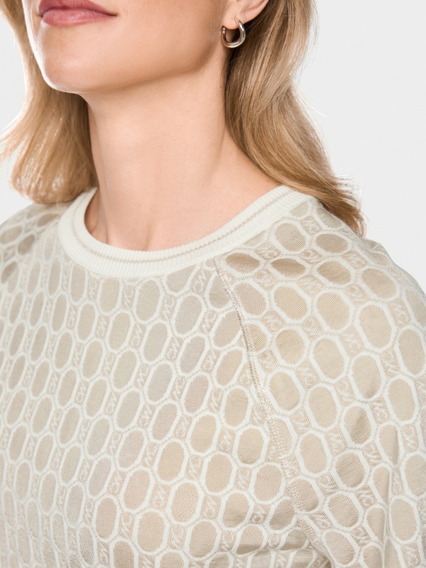 ‘Knitted in Germany’ jacquard jumper