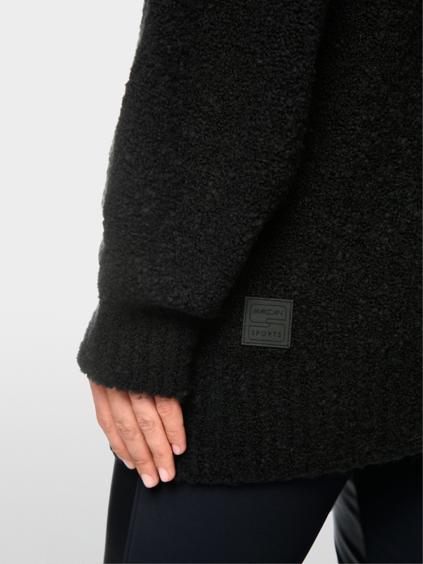 ‘Knitted in Germany’ oversized hoodie