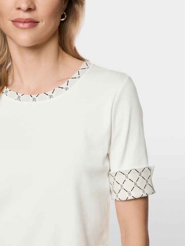 Stretch cotton shirt