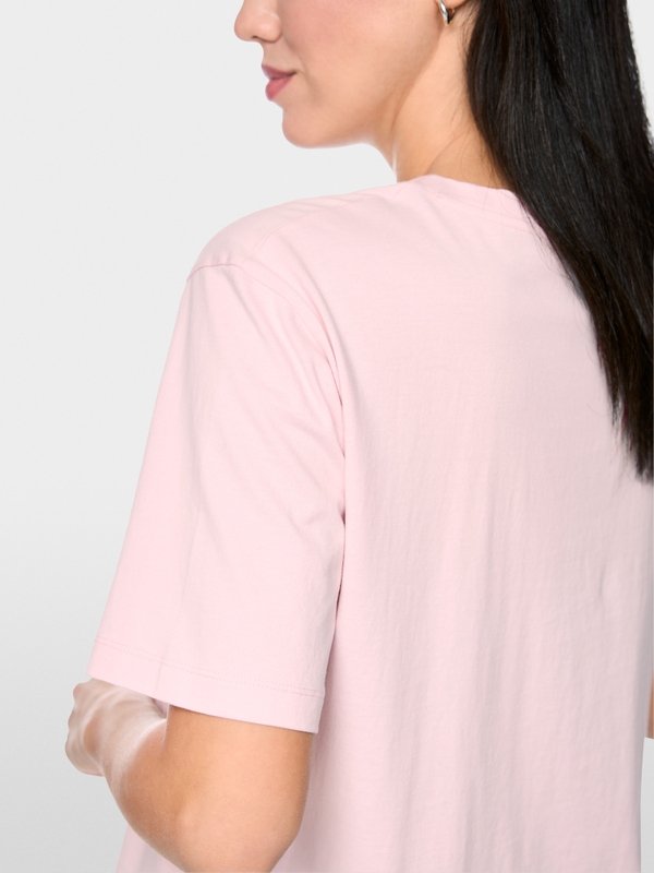 T-shirt imprimé à paillettes