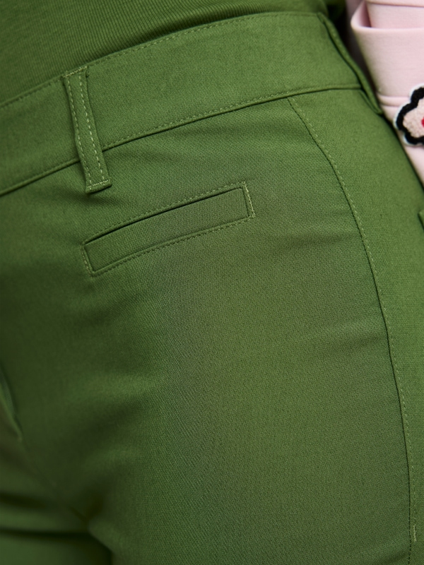 Pantalon en tissu SILEA, coupe slim