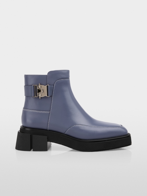 Leather boots
