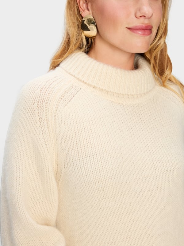 Pull à col roulé Knitted in Germany