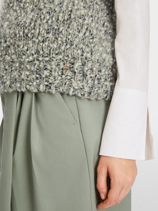 Sleeveless sweater - knitted in Germany