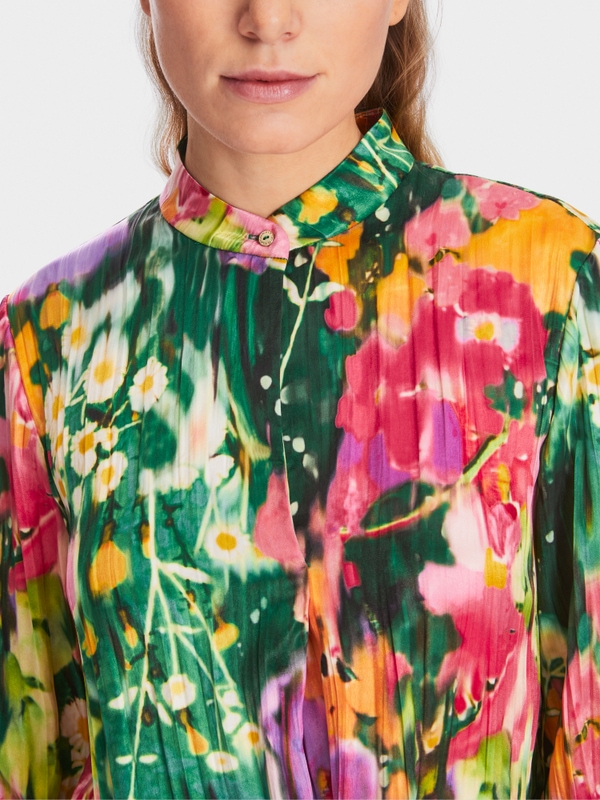 Blouse met bloemenprint
