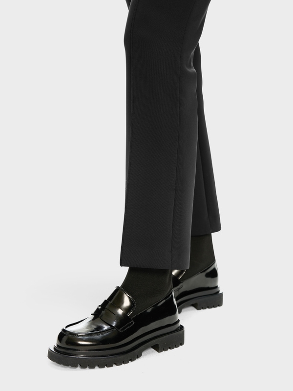 FREDERICA broek in scuba-jersey