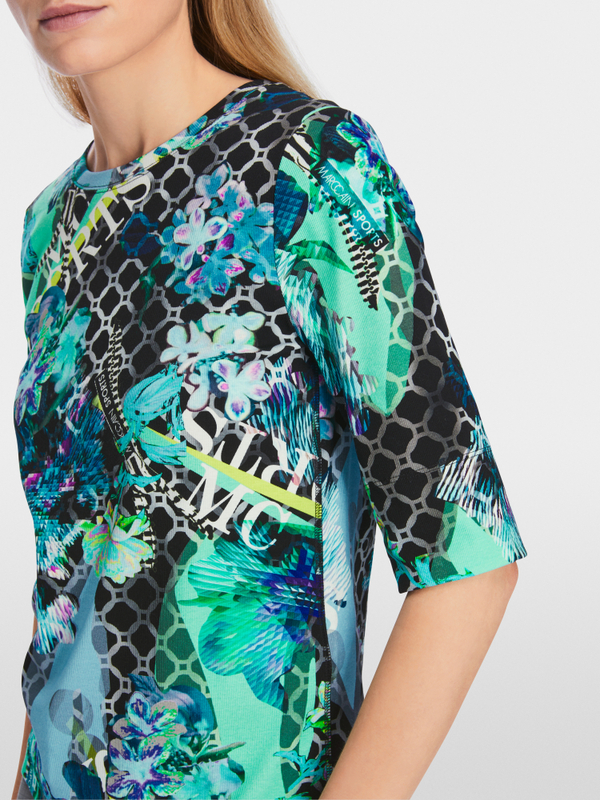 T-shirt with all-over print
