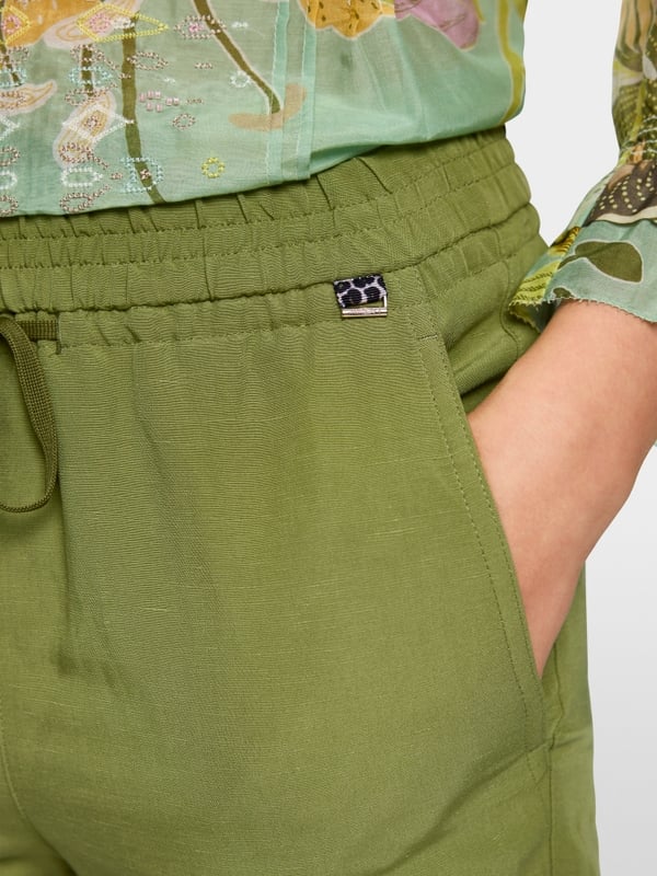Pantalon large à enfiler en uni - Modèle RHODOS