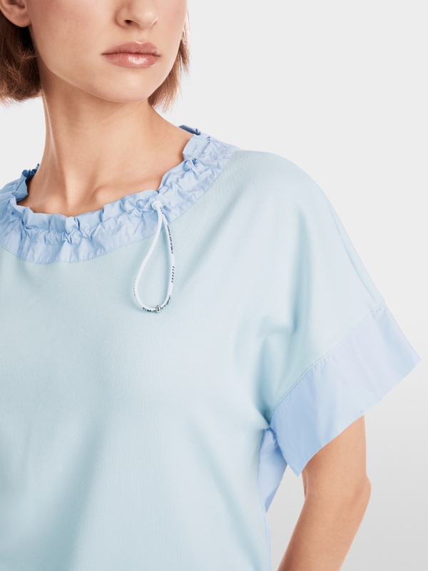 Lässiges T-Shirt mit Kordelzug