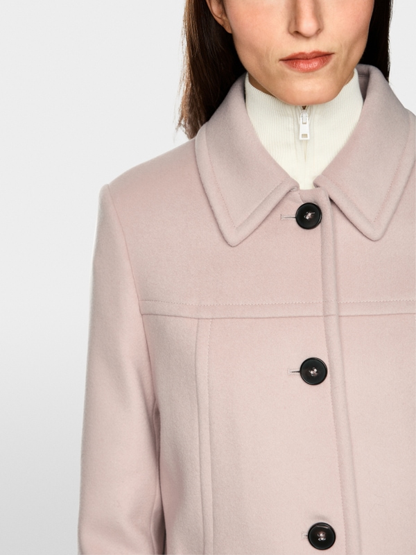 Jacke aus Schurwolle mit Kaschmir