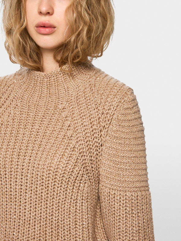 Schimmernder Pullover Knitted in Germany