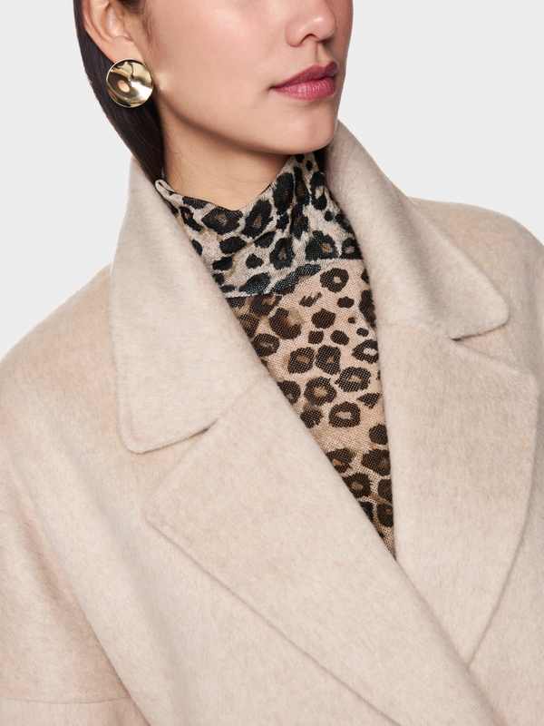 Manteau oversize luxueux