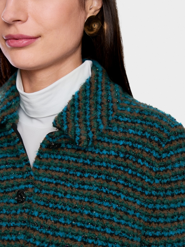 Cardigan tricoté en Allemagne avec lurex