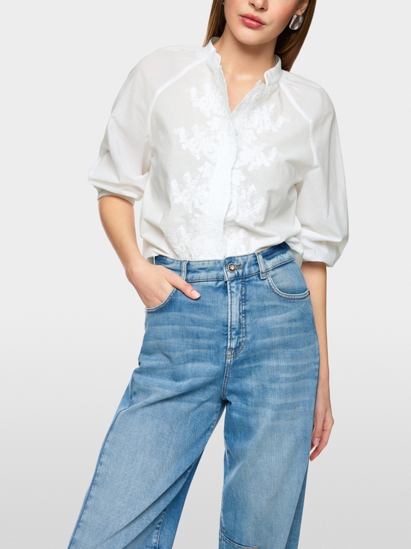 Bohoblouse met borduursel