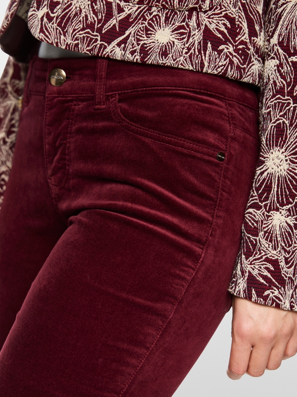 Pantalon slim SILVI taille basse