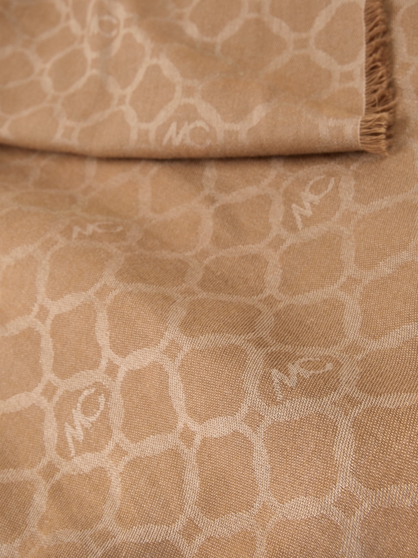 Écharpe en coton et viscose