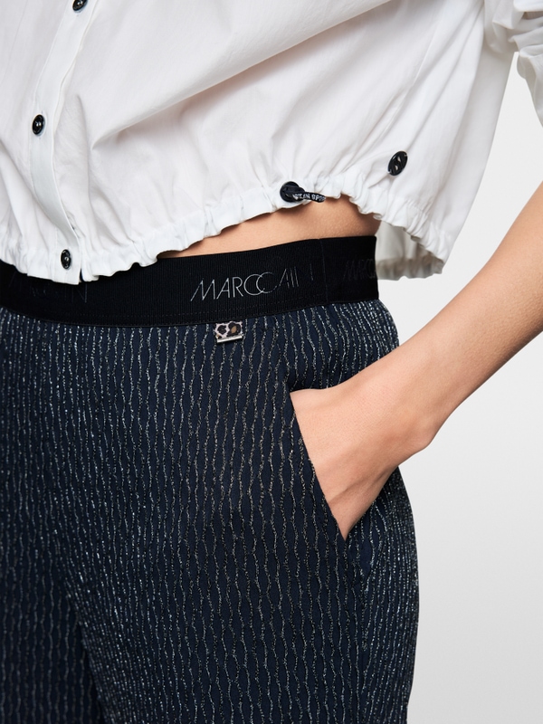 Pantalon WASHINGTON avec détails pailletés