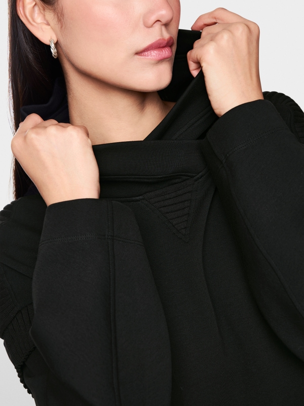 Sportieve sweaterjurk