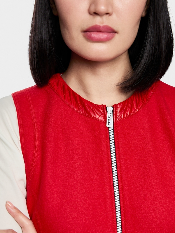 Ärmelloses Kleid "Knitted in Germany"