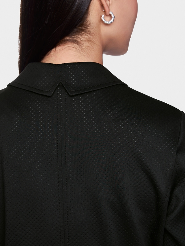 Blazer sportif effet résille