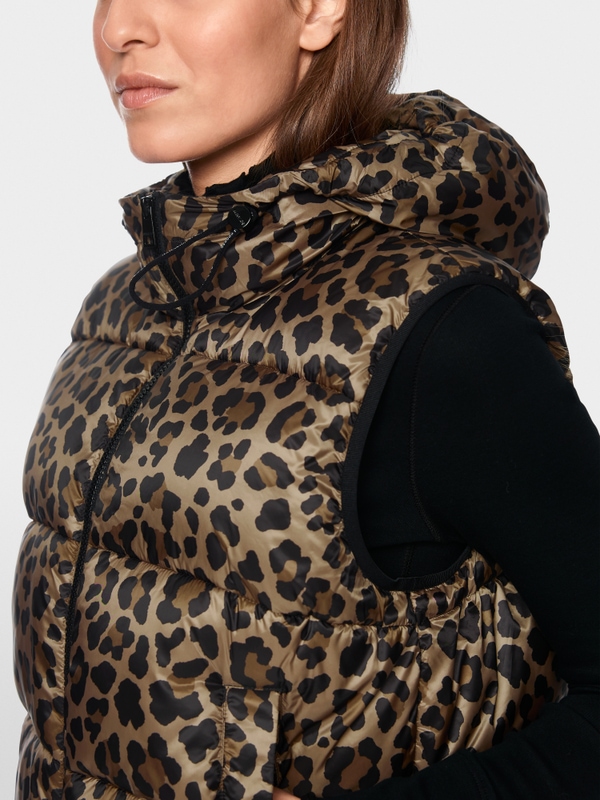 Rethink Together leo vest top with hood