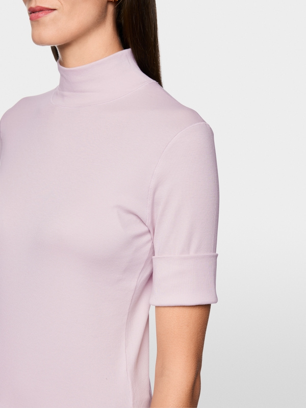 Basic shirt van stretchkatoen