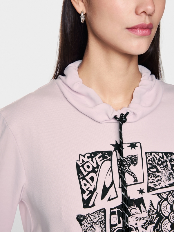 Blouse met opdruk