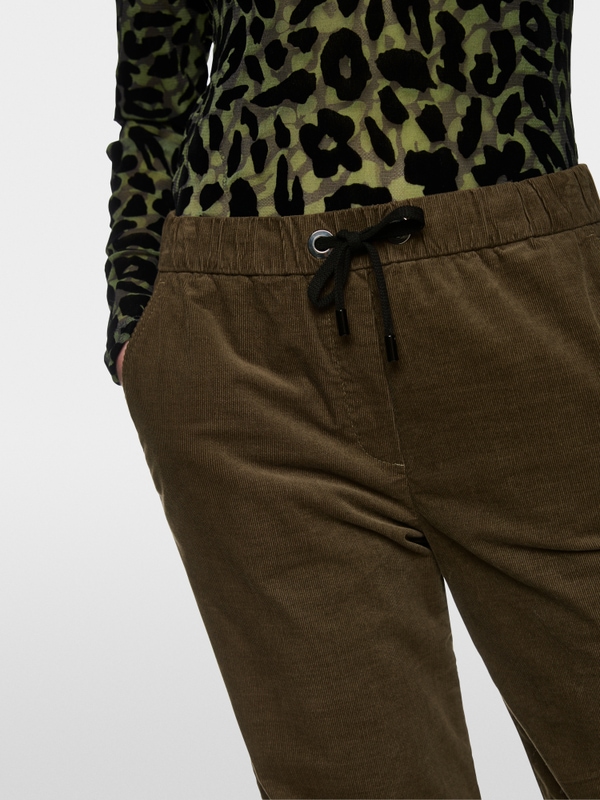 Pantalon large en velours côtelé WASHINGTON