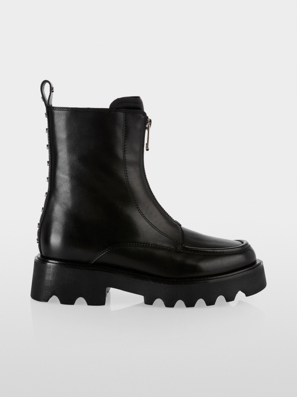 Bottes classiques style motard