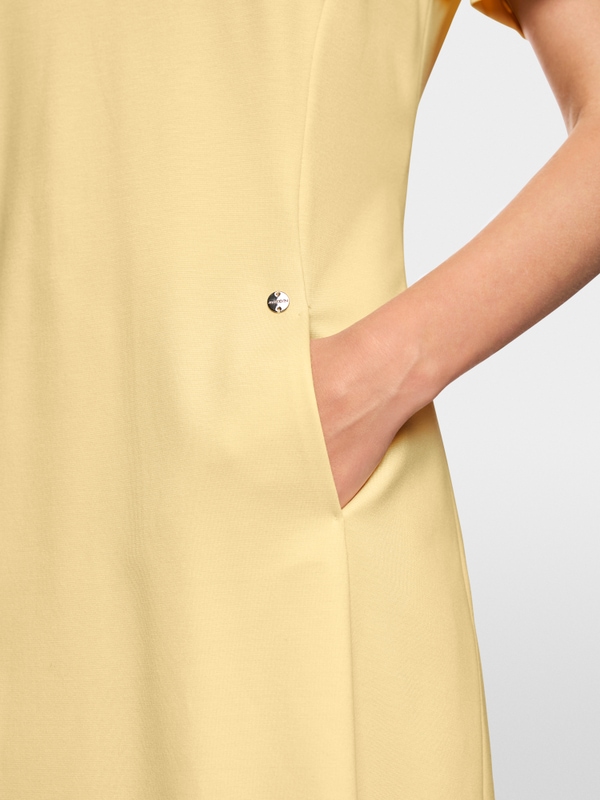 Jurk van viscose-stretch