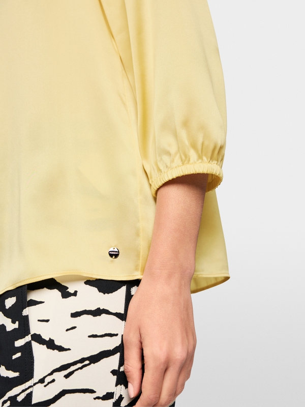 Polo en coton côtelé uni