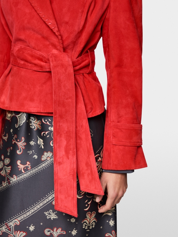 Echtlederjacke "Rethink Together"