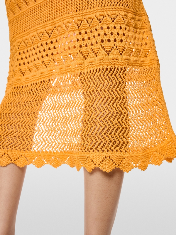 ‘Rethink Together’ openwork dress