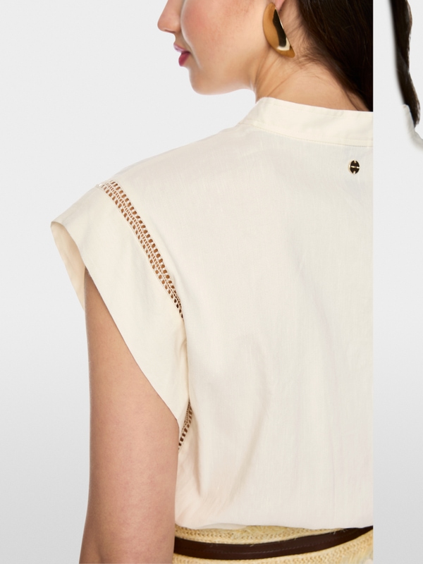 Summery linen blend jumpsuit