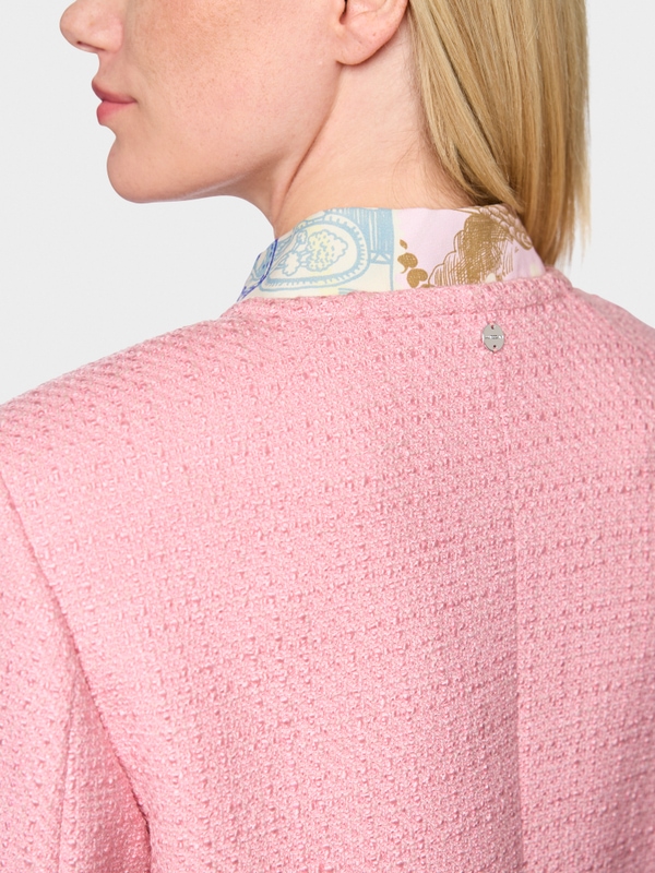 Veste couture en coton mélangé