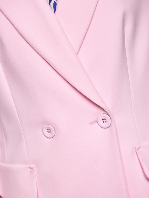 Blazer cintré en viscose stretch