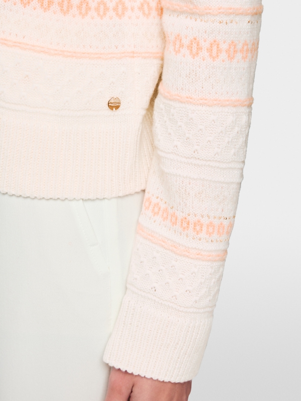 Lurex-Cardigan "Rethink Together"